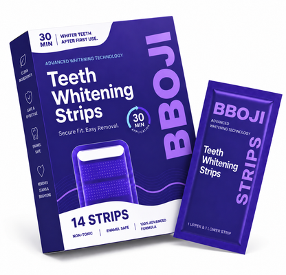 BBOJI™ Purple Teeth Whitening Strips